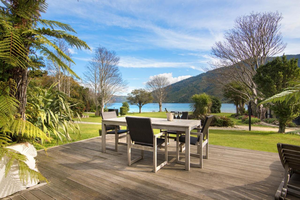 Furneaux Lodge Endeavour Inlet Eksteriør billede